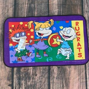 1998 Rugrats Bath Rug Mat Viacom 90’s 18x30